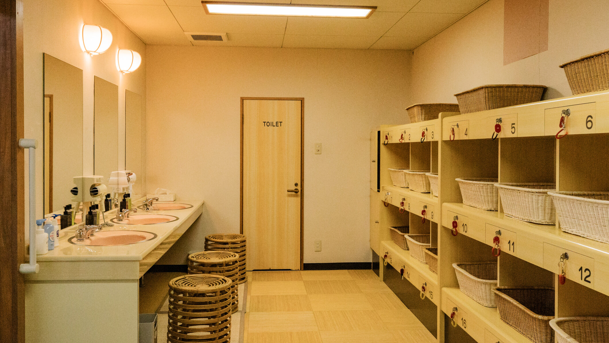 花巻温泉 割烹旅館 廣美亭 温泉 脱衣所